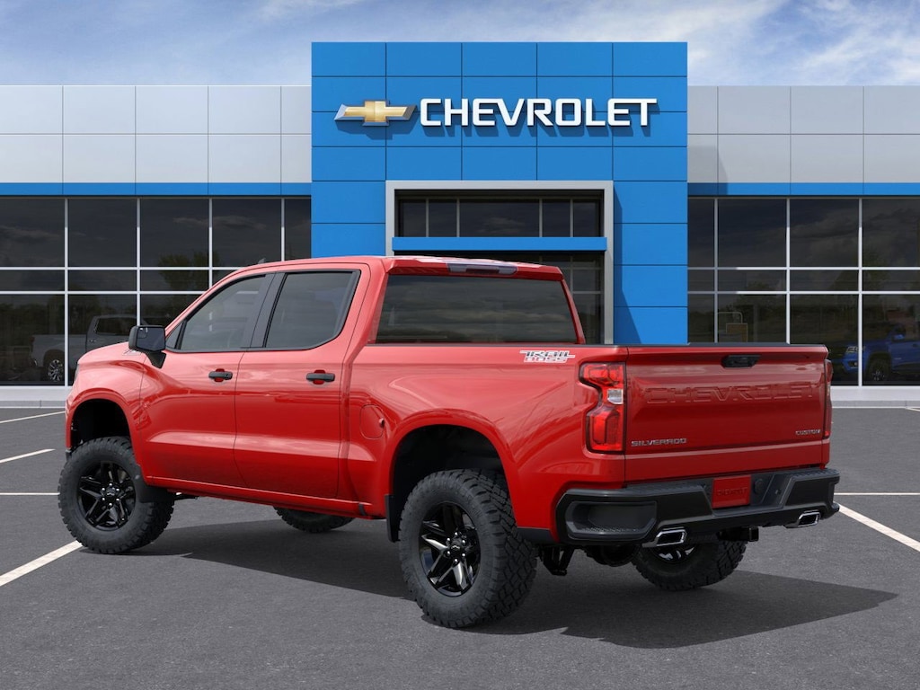New 2026 Chevrolet Silverado 1500 Custom Trail Boss Truck Crew Cab