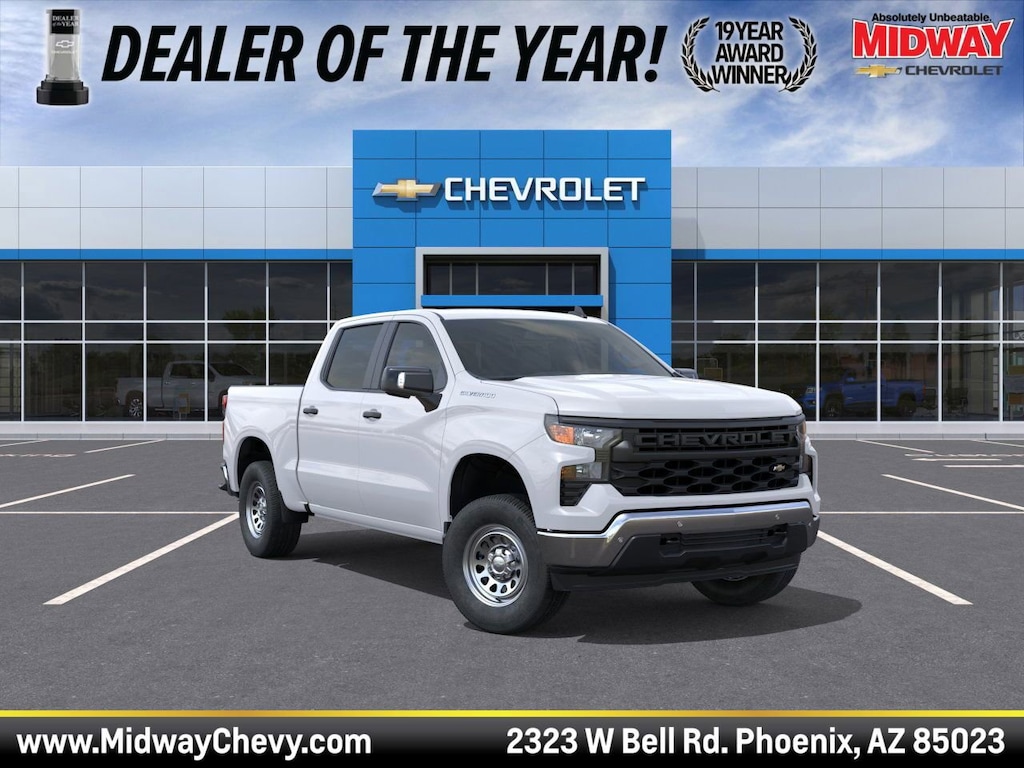 New 2026 Chevrolet Silverado 1500 WT Truck Crew Cab