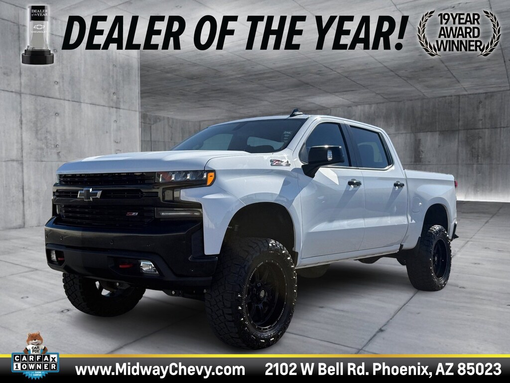 Used 2020 Chevrolet Silverado 1500 LT Trail Boss Truck Crew Cab