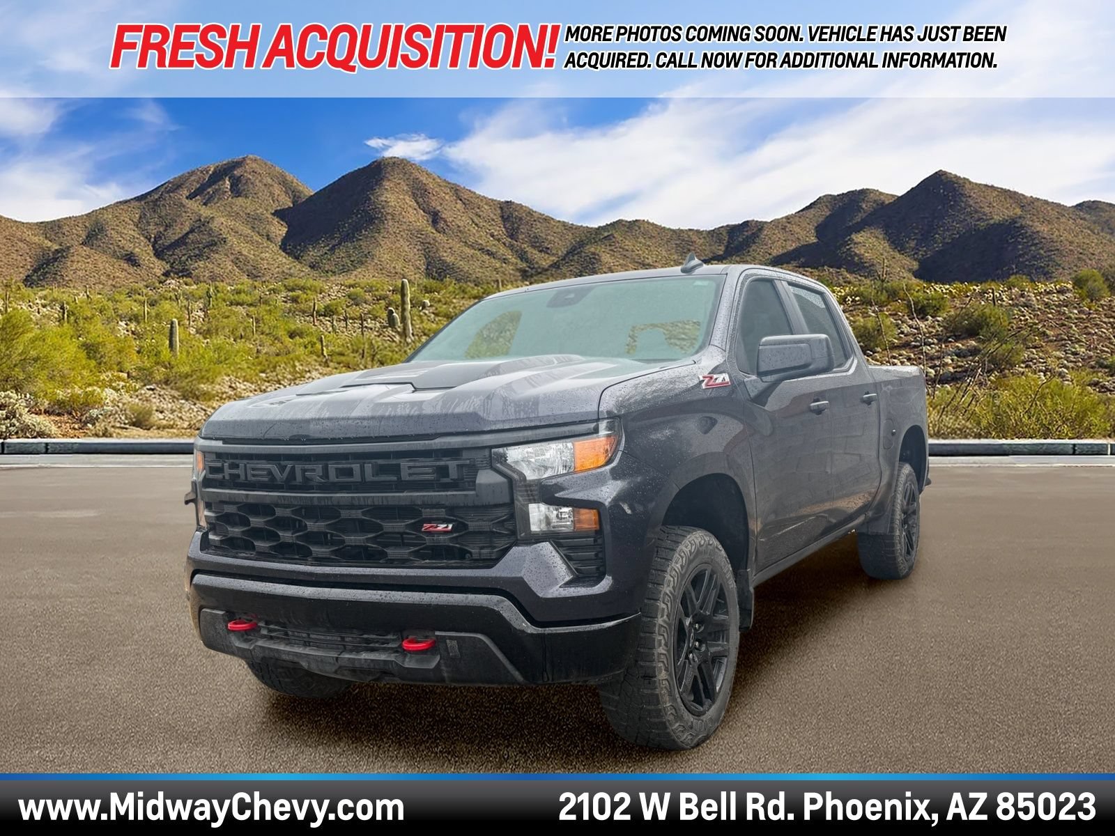 【OLYMPIC】23 Silverado 792M-HS Used 2023 Chevrolet Silverado 1500 Custom Trail Boss For Sale in