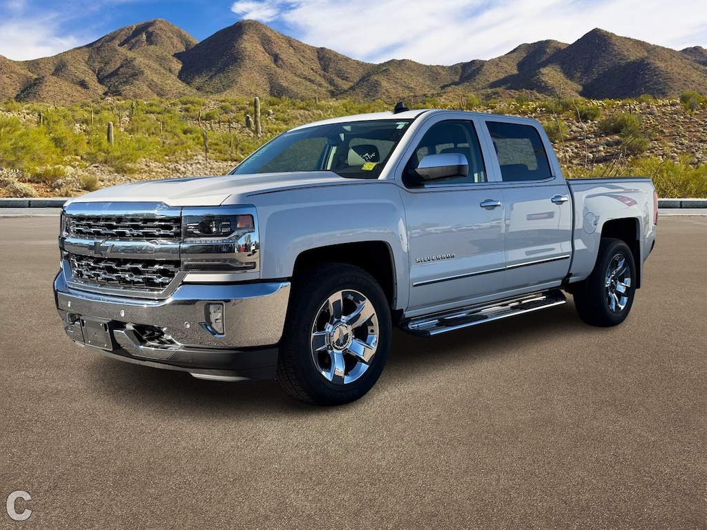 Used 2018 Chevrolet Silverado 1500 LTZ Truck Crew Cab