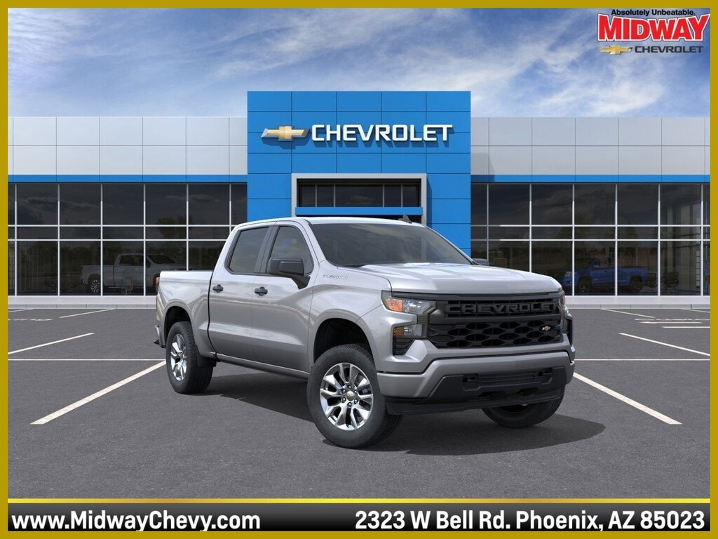 New 2026 Chevrolet Silverado 1500 Custom Truck Crew Cab