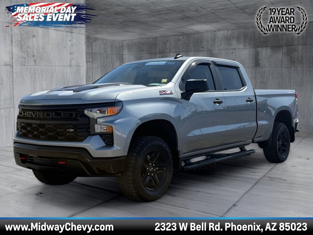 Used 2024 Chevrolet Silverado 1500 Custom Trail Boss Truck