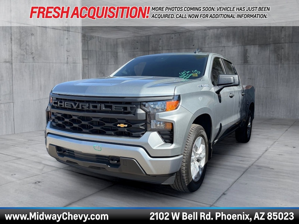 Used 2025 Chevrolet Silverado 1500 Custom Truck