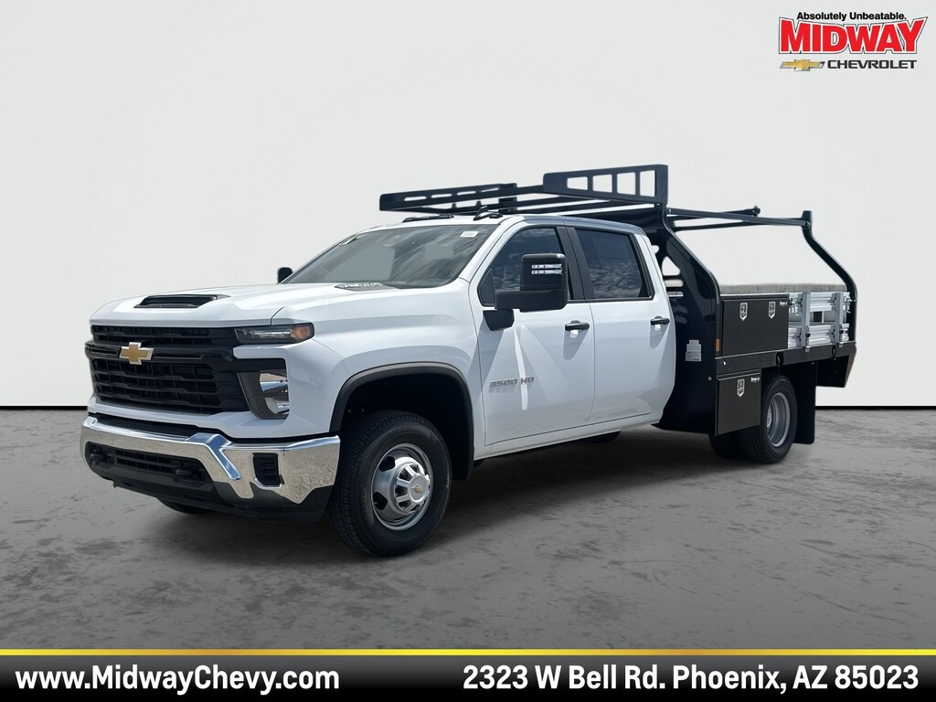 New 2024 Chevrolet Silverado 3500 HD Chassis Cab Work Truck Truck Crew Cab