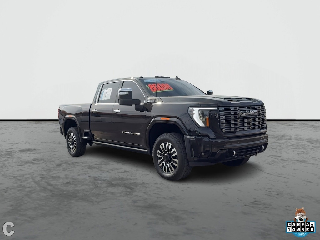 Certified 2025 GMC Sierra 3500 HD Denali Ultimate Truck Crew Cab
