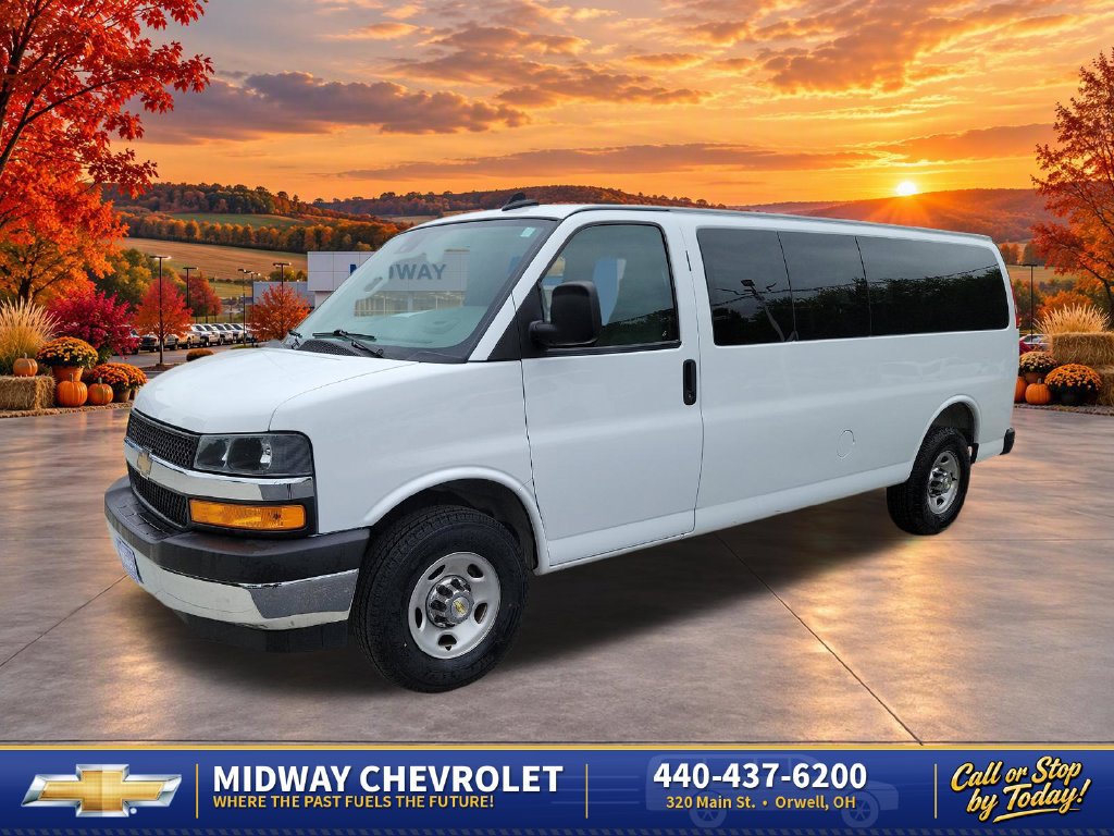 Used 2025 Chevrolet Express Passenger 1LT Van