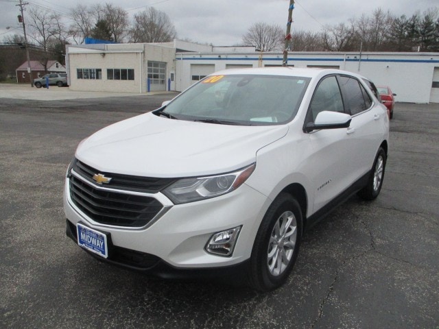 Used 2020 Chevrolet Equinox LT with VIN 3GNAXKEV7LL277548 for sale in Orwell, OH