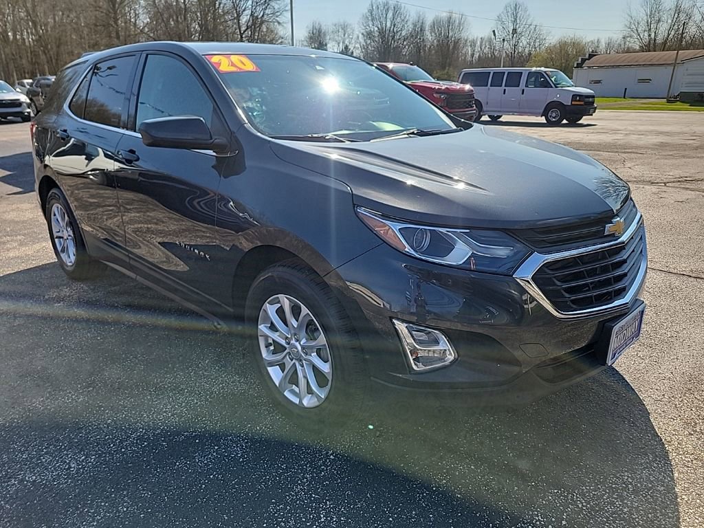 Used 2020 Chevrolet Equinox LT with VIN 2GNAXKEV8L6144589 for sale in Orwell, OH