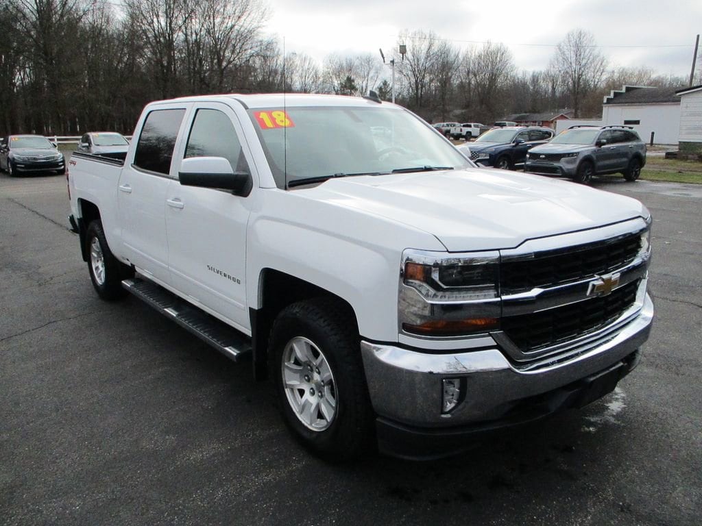 Used 2018 Chevrolet Silverado 1500 LT with VIN 3GCUKREC3JG583471 for sale in Orwell, OH