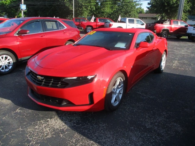 Certified 2022 Chevrolet Camaro 1LT with VIN 1G1FB1RX4N0122371 for sale in Orwell, OH