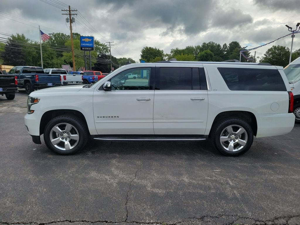 Used 2015 Chevrolet Suburban LTZ with VIN 1GNSKKKC4FR286842 for sale in Orwell, OH