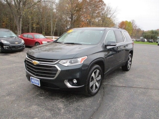 Used 2020 Chevrolet Traverse 3LT with VIN 1GNEVHKW0LJ113296 for sale in Orwell, OH