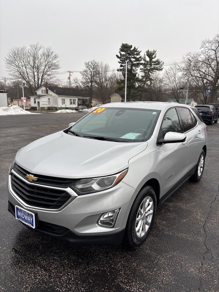 Used 2020 Chevrolet Equinox LT with VIN 3GNAXUEV6LL124686 for sale in Orwell, OH