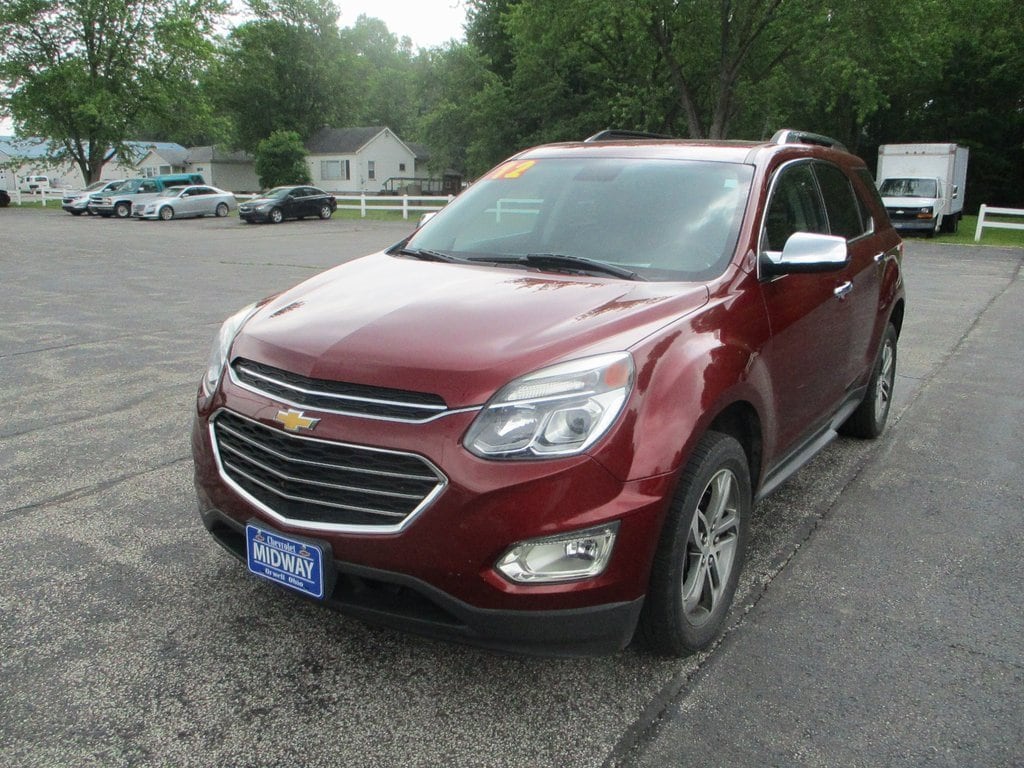 Used 2017 Chevrolet Equinox Premier with VIN 2GNFLGE3XH6167764 for sale in Orwell, OH