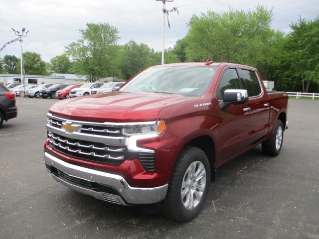 Certified 2023 Chevrolet Silverado 1500 LTZ with VIN 1GCUDGEDXPZ183844 for sale in Orwell, OH