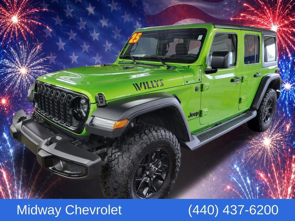 Used 2025 Jeep Wrangler Utilit Willys