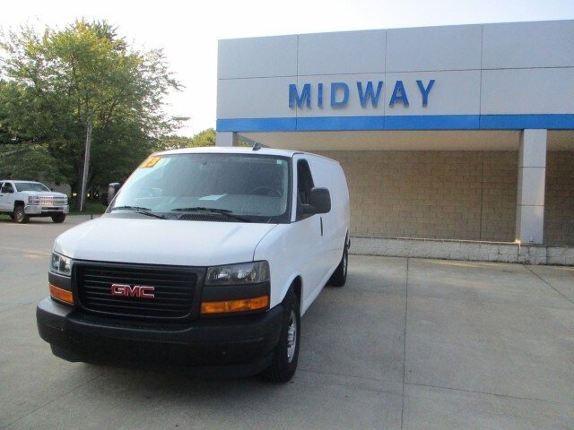 Used 2023 GMC Savana Cargo Work Van with VIN 1GTW7BFP3P1164028 for sale in Orwell, OH