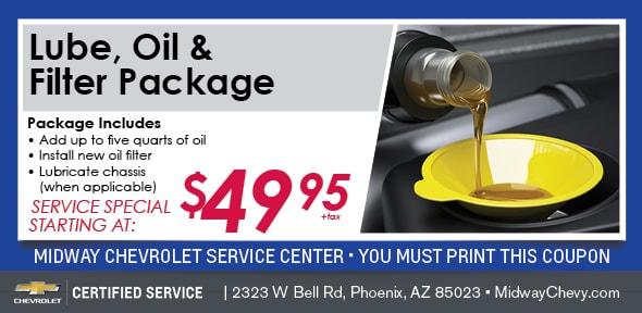 oil change coupons