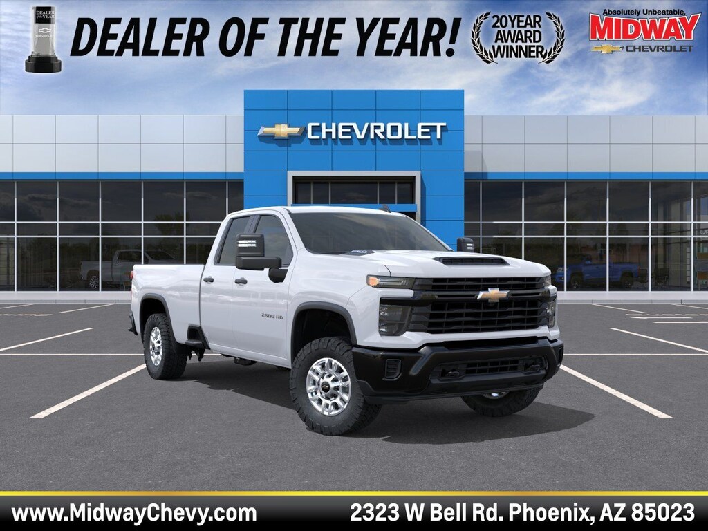 New 2026 Chevrolet Silverado 2500HD Work Truck Extended Cab Pickup