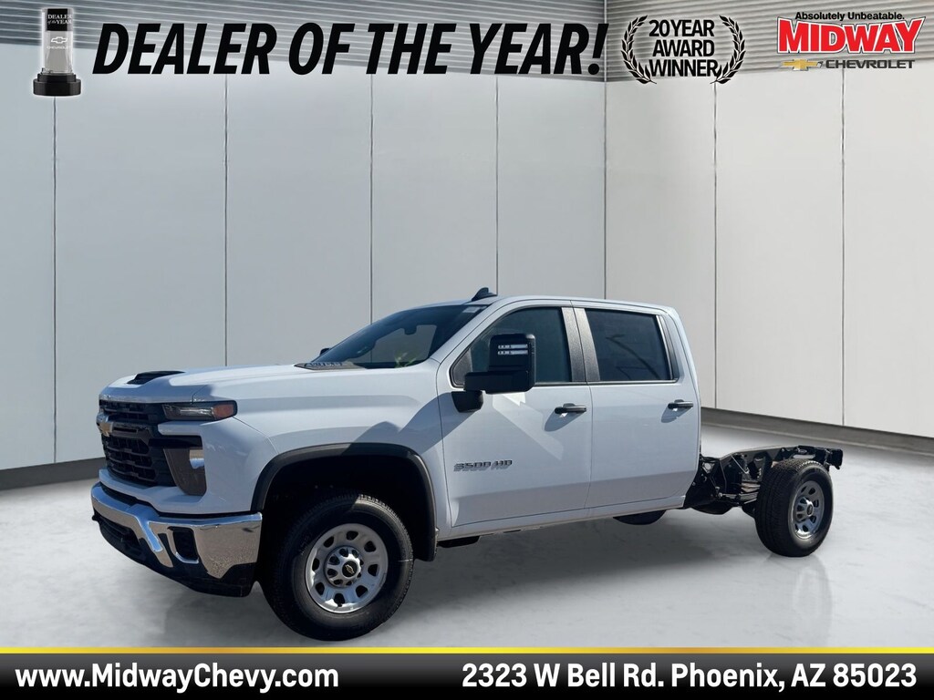 New 2026 Chevrolet Silverado 3500HD Work Truck Crew Cab Pickup