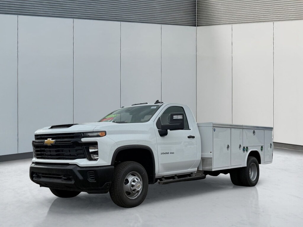 New 2025 Chevrolet Silverado 3500HD CC Work Truck Regular Cab Chassis-Cab