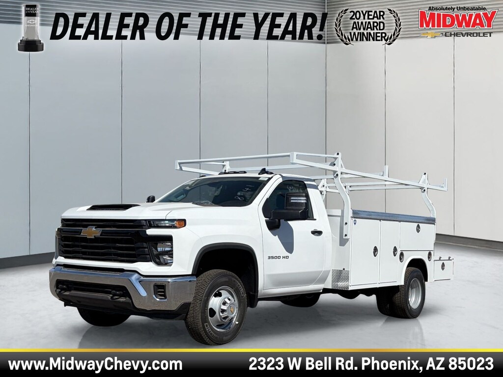 New 2026 Chevrolet Silverado 3500HD CC Work Truck Regular Cab Chassis-Cab