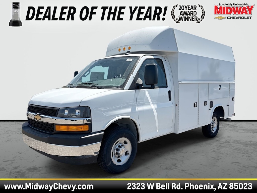 New 2025 Chevrolet Express Commercial Cutaway Specialty Vehicle