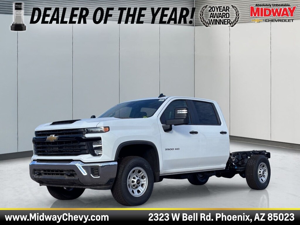New 2026 Chevrolet Silverado 3500HD Work Truck Crew Cab Pickup
