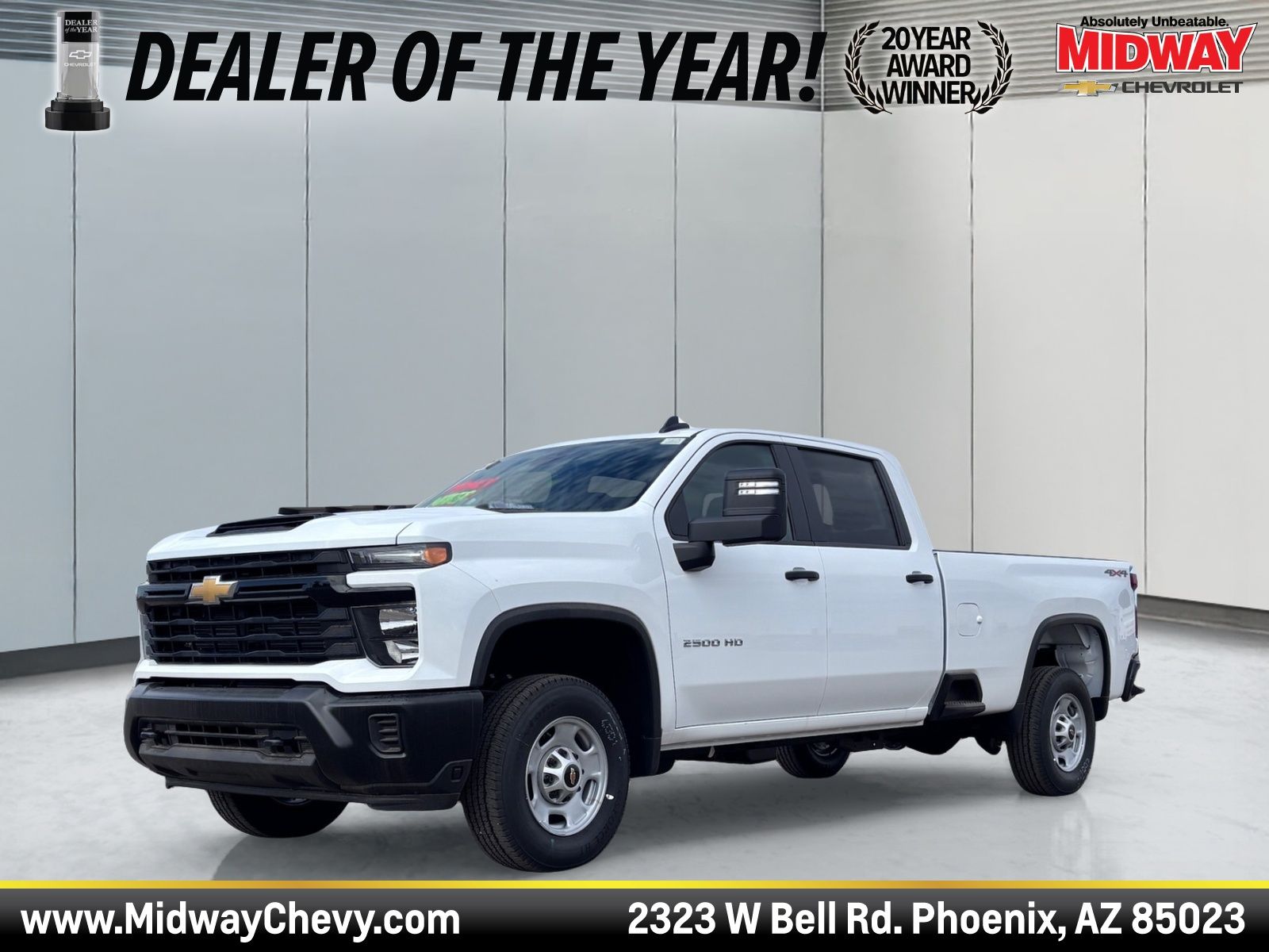 New 2026 Chevrolet Silverado 2500HD Work Truck Crew Cab Pickup
