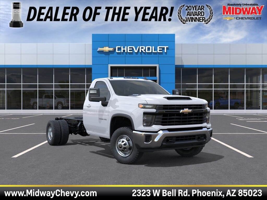 New 2026 Chevrolet Silverado 3500HD CC Work Truck Regular Cab Chassis-Cab
