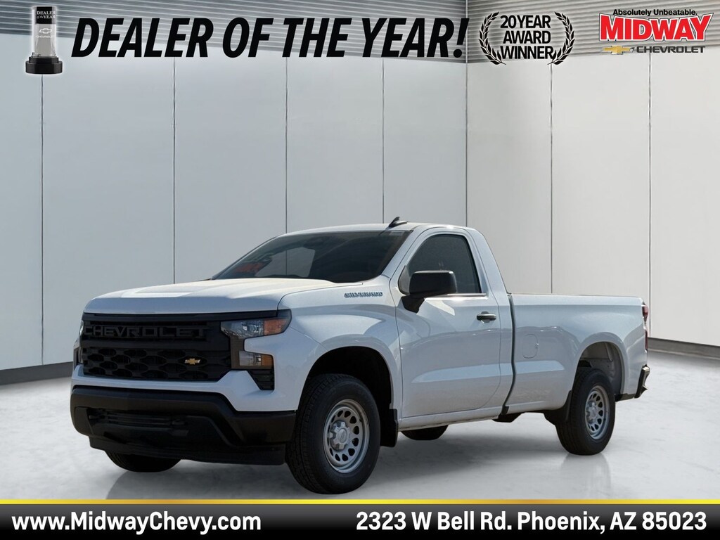 New 2026 Chevrolet Silverado 1500 Work Truck Regular Cab Pickup