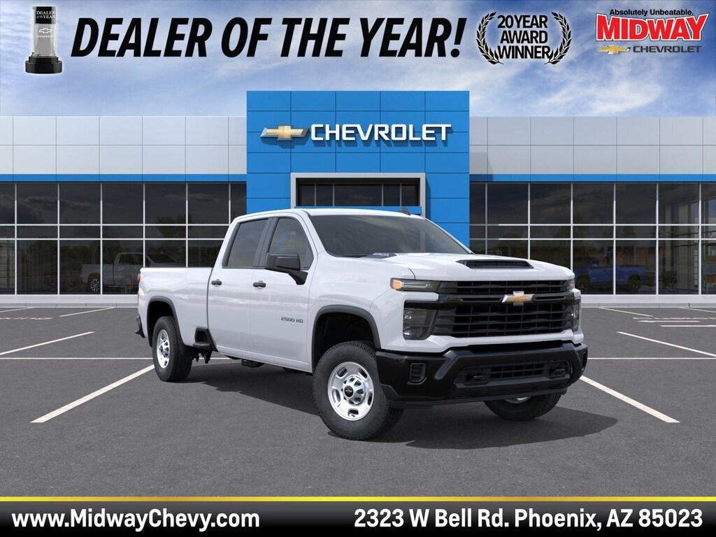 New 2026 Chevrolet Silverado 2500HD Work Truck Crew Cab Pickup