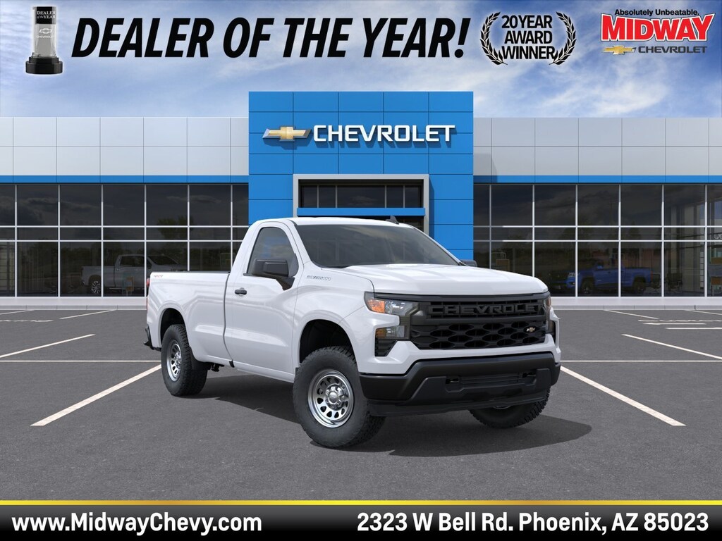 New 2026 Chevrolet Silverado 1500 Work Truck Regular Cab Pickup