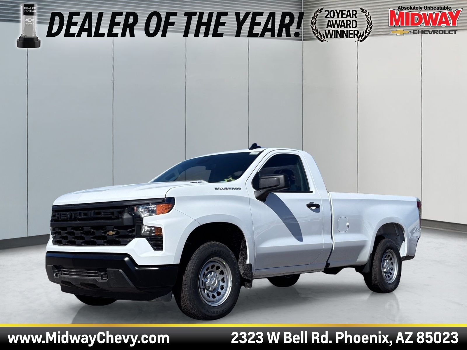 New 2026 Chevrolet Silverado 1500 Work Truck Regular Cab Pickup