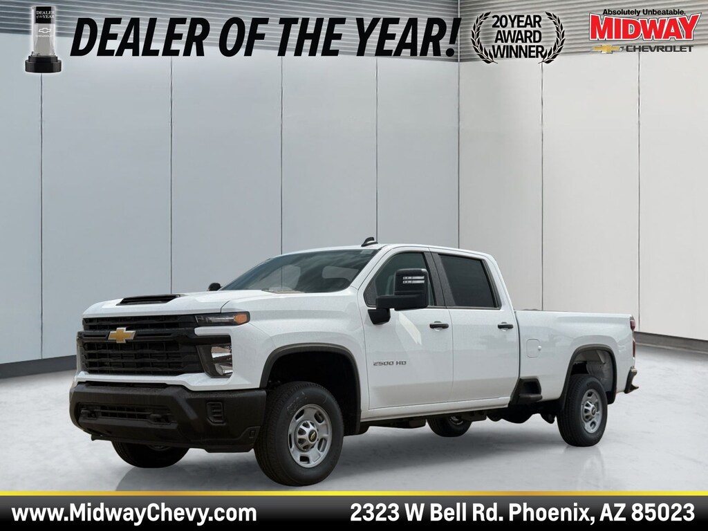New 2026 Chevrolet Silverado 2500HD Work Truck Crew Cab Pickup