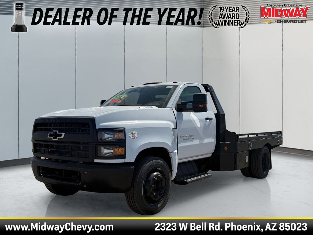 New 2025 Chevrolet Silverado MD WT Regular Cab Chassis-Cab