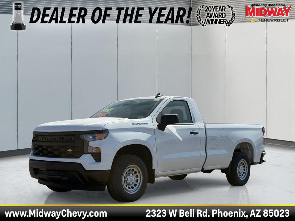 New 2026 Chevrolet Silverado 1500 Work Truck Regular Cab Pickup