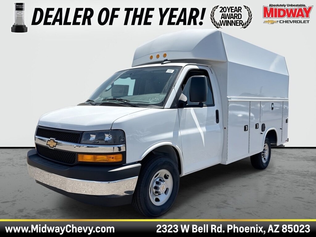 New 2025 Chevrolet Express Commercial Cutaway Specialty Vehicle