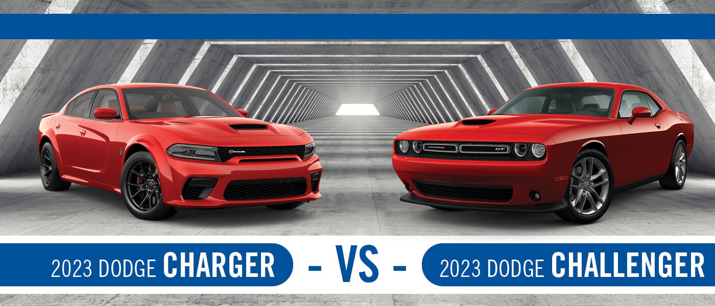 2023 Dodge Charger vs Challenger | Specs, Features, Price
