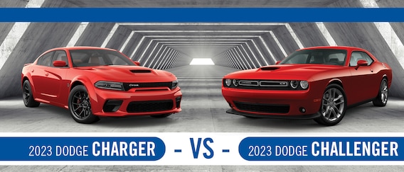 2023 Dodge Charger vs Challenger