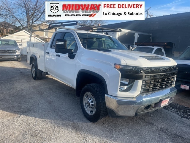Used 2021 Chevrolet Silverado 2500HD Work Truck with VIN 1GB2YLE78MF169764 for sale in Chicago, IL