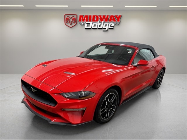 Used 2022 Ford Mustang EcoBoost Premium with VIN 1FATP8UH6N5100322 for sale in Chicago, IL