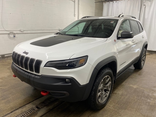 Used 2021 Jeep Cherokee Trailhawk with VIN 1C4PJMBX7MD184462 for sale in Chicago, IL