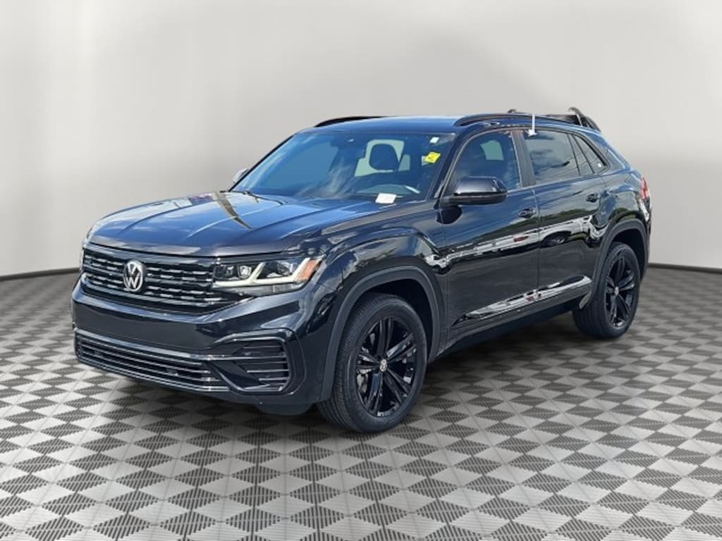 Certified 2023 Volkswagen Atlas Cross Sport 3.6 V6 SEL R-Line Black SUV