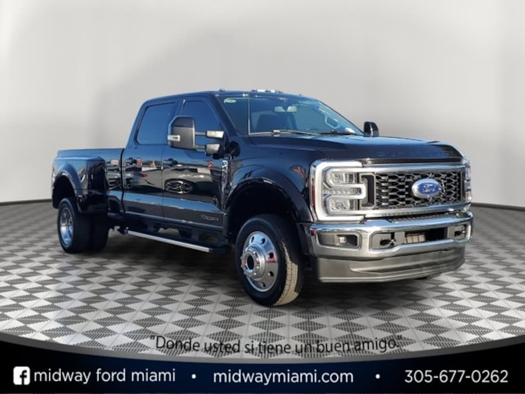Certified 2024 Ford Superduty Incomplete Lariat DRW CREW CAB LONG BED TRUCK