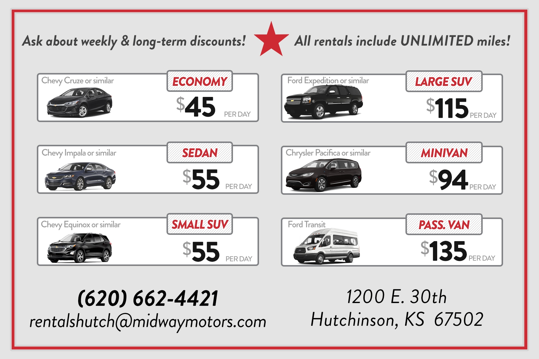 Car Rental Hutchinson Ks