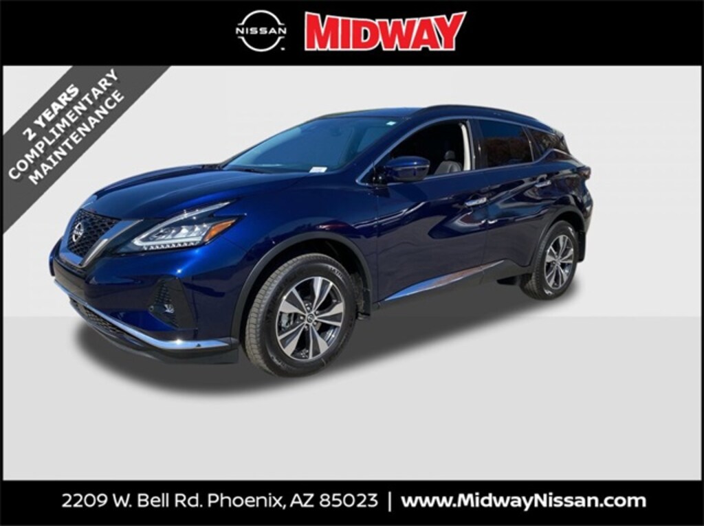 New 2024 Nissan Murano SV For Sale in Phoenix AZ RC102460 Phoenix New