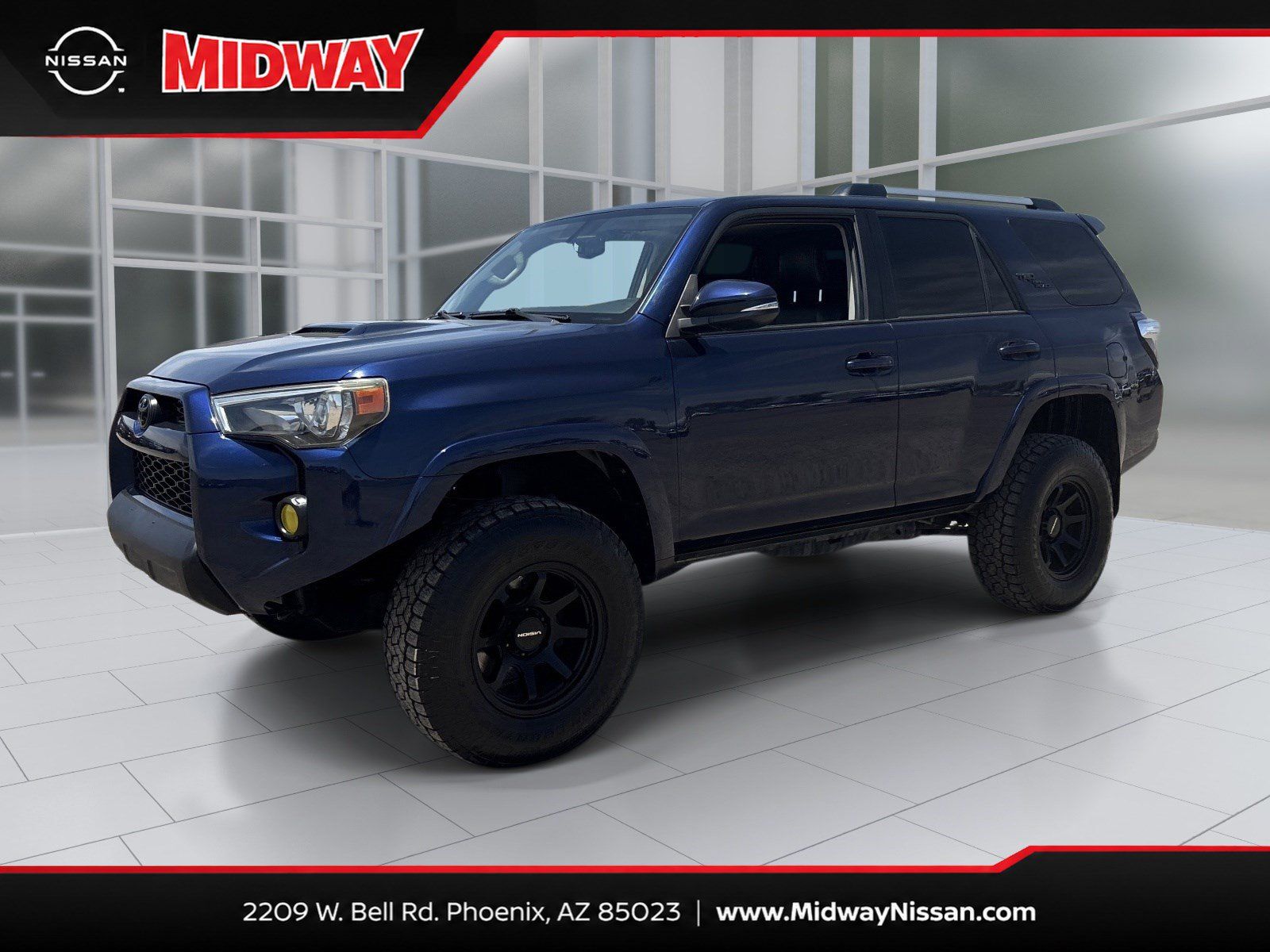 Nautical Blue Metallic 2017 Toyota 4Runner TRD Off-Road Premium 4WD SUV / Crossover Four-Wheel Drive 5-Speed Automatic Overdrive