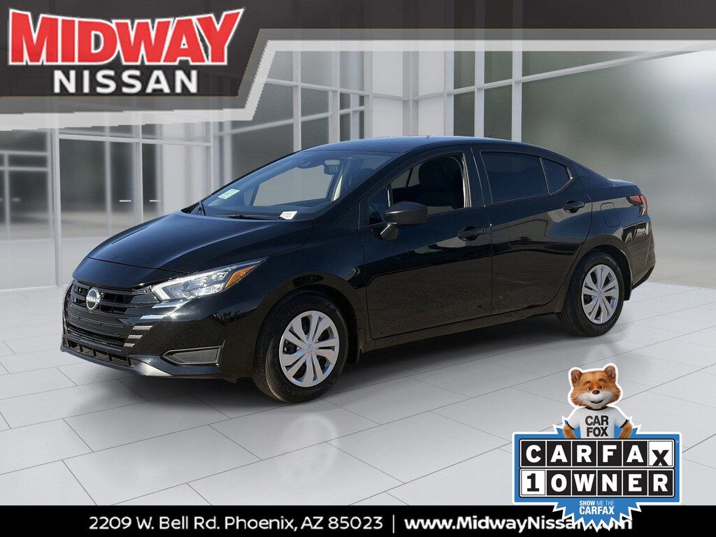 Certified 2025 Nissan Versa 1.6 S Sedan